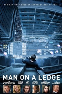 Poster for the movie "Man on a Ledge"